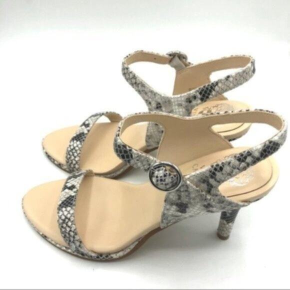 Vince Camuto Womens Python Print Sandals Size 7.5 - Picture 5 of 7